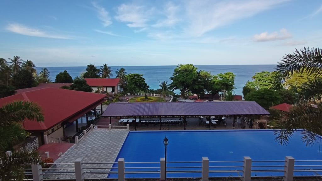 hotel pemandangan laut